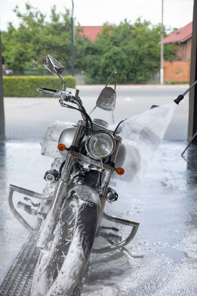 motorrad handwäsche