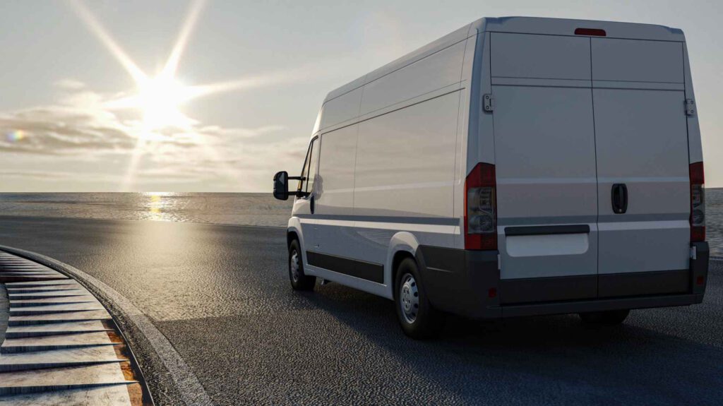 SPRINTER AUF DER AUTOBAHN